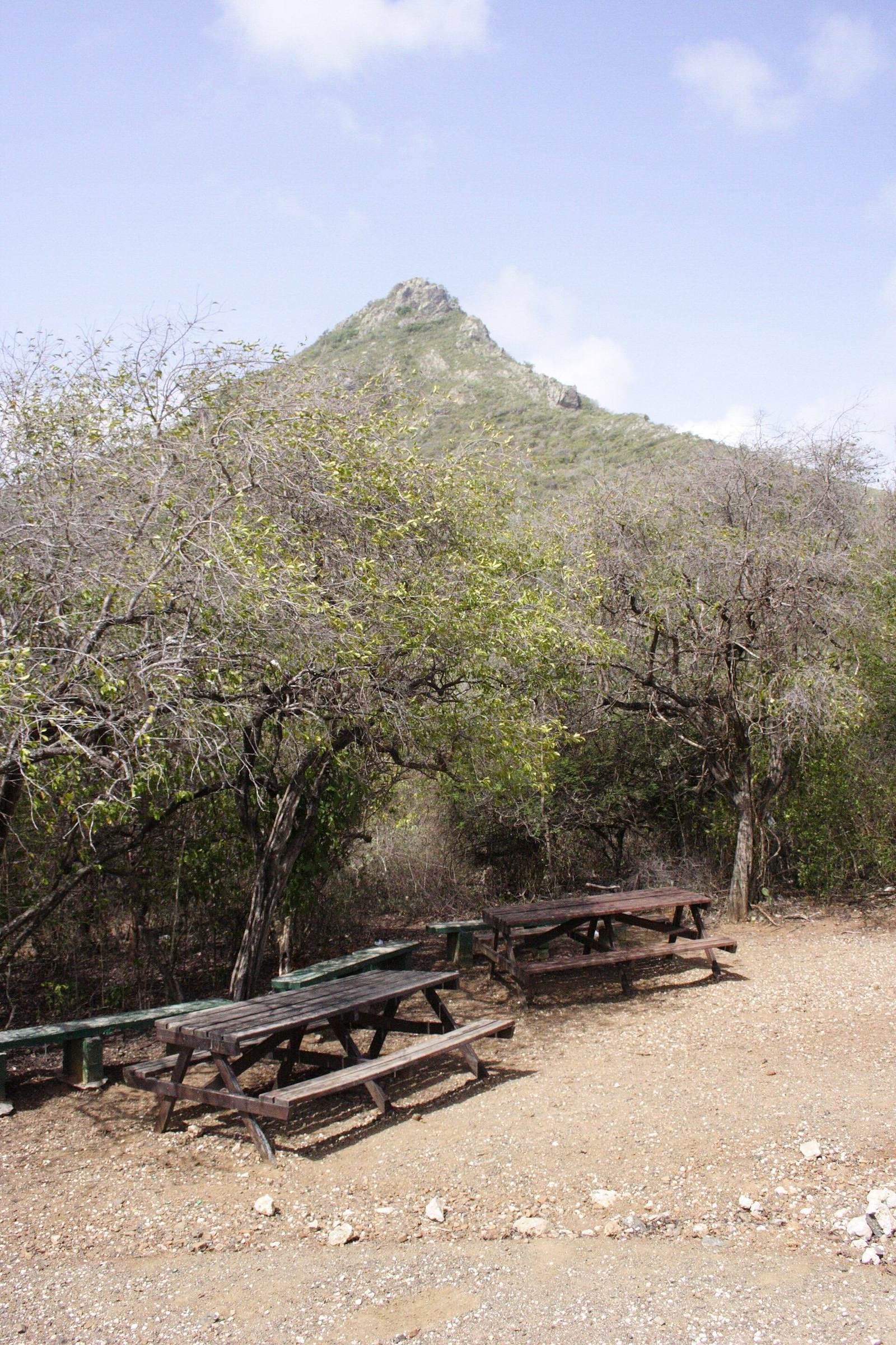 De Christoffelberg, de hoogste top van Curaçao