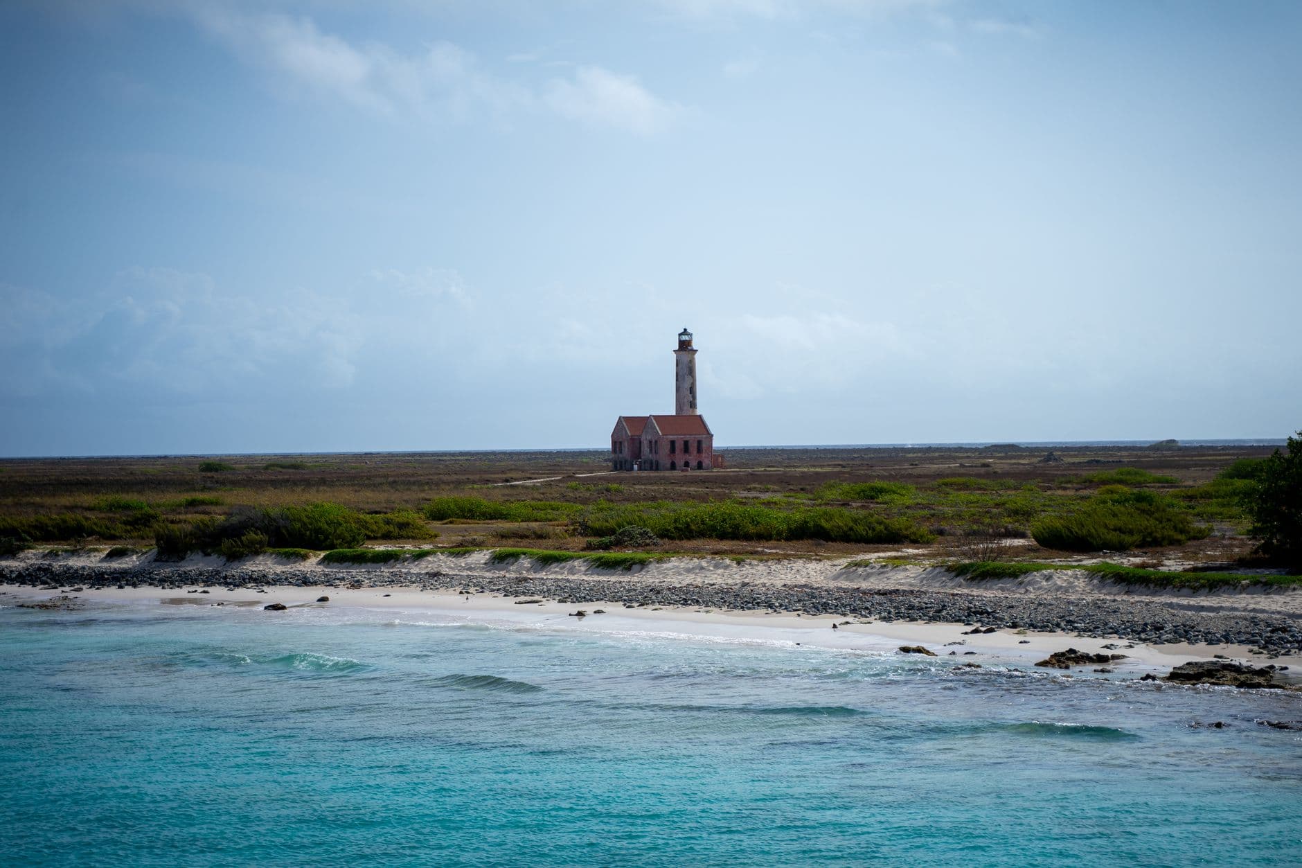 Kustlandschap van Curaçao