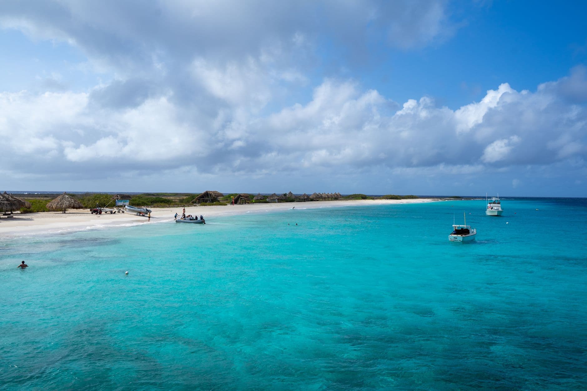 Kustlandschap van Curaçao