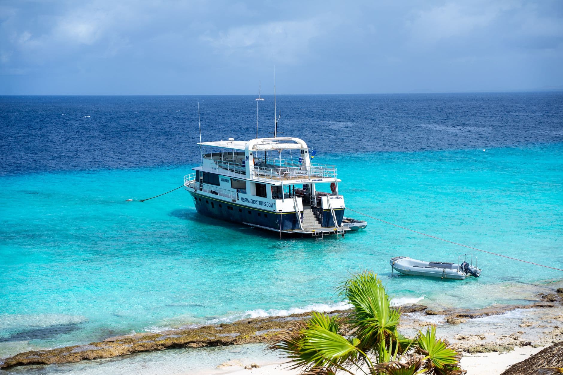 Kustlandschap van Curaçao