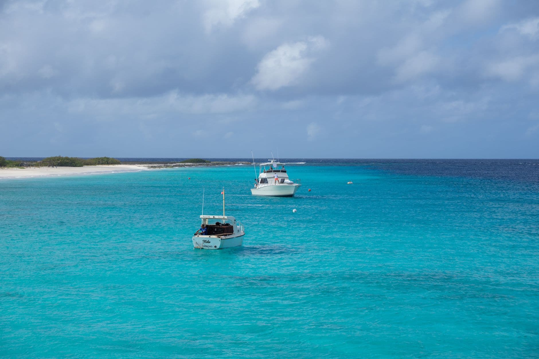 Kustlandschap van Curaçao
